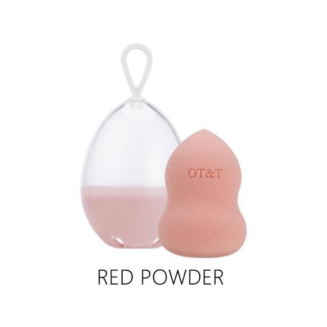 New Professional Cosmetic Puff Non-latex Makeup Sponge Face Concealer Powder Cream Wet and Dry Use Blending Sponges Set For Women's
